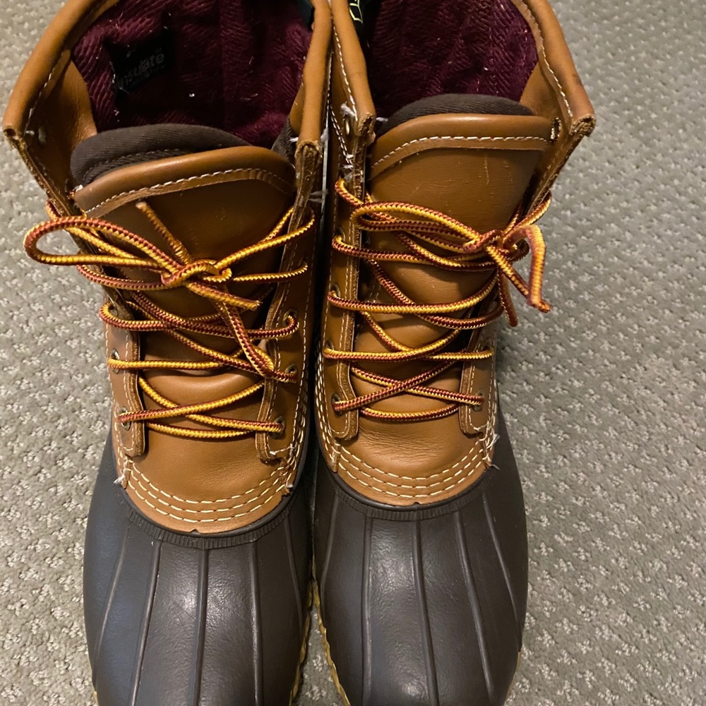 LL Bean boots, lightly worn - Picture 3 of 5